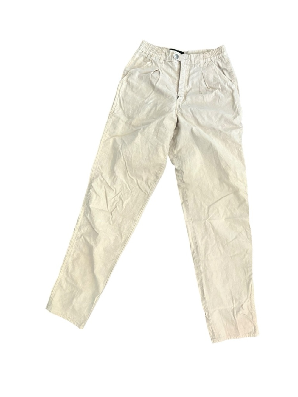 Royal Robbins Cream/Tan Elastic-Waist Outdoor Pants 100% Cotton travel